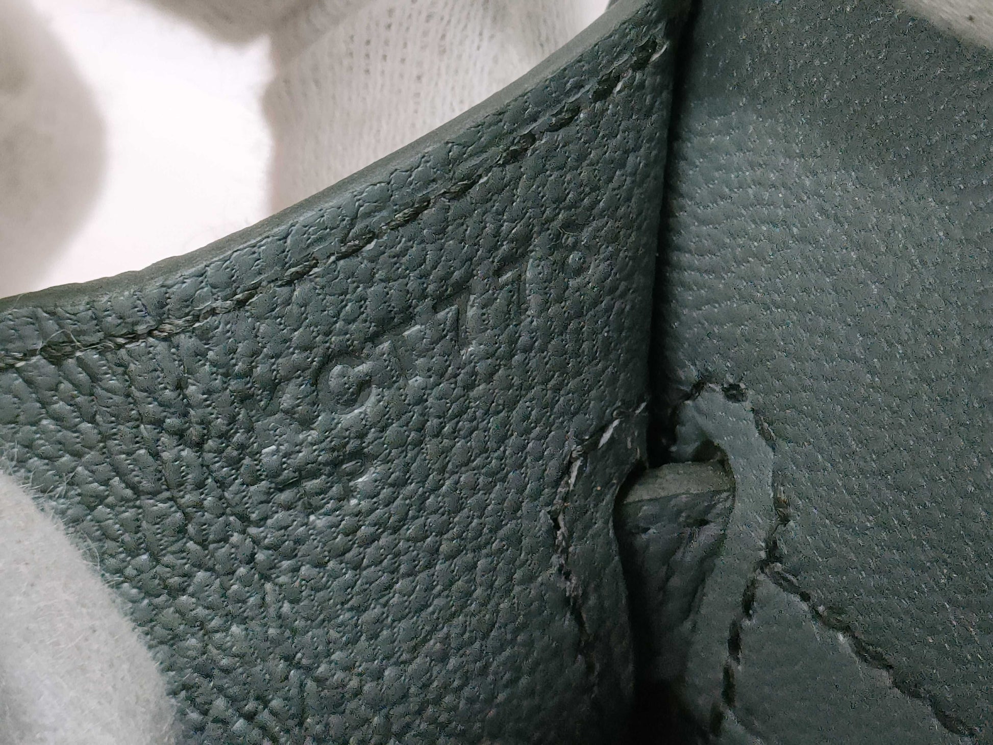 HERMES Birkin 25 Sellier Vert Amande Epsom Silver Hardware K Stamp Handbag