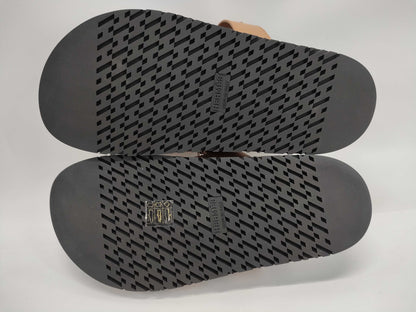 HERMES Sandals "Chypre" Natural Size: 36 Sandals