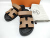 HERMES Sandals "Chypre" Natural Size: 36 Sandals