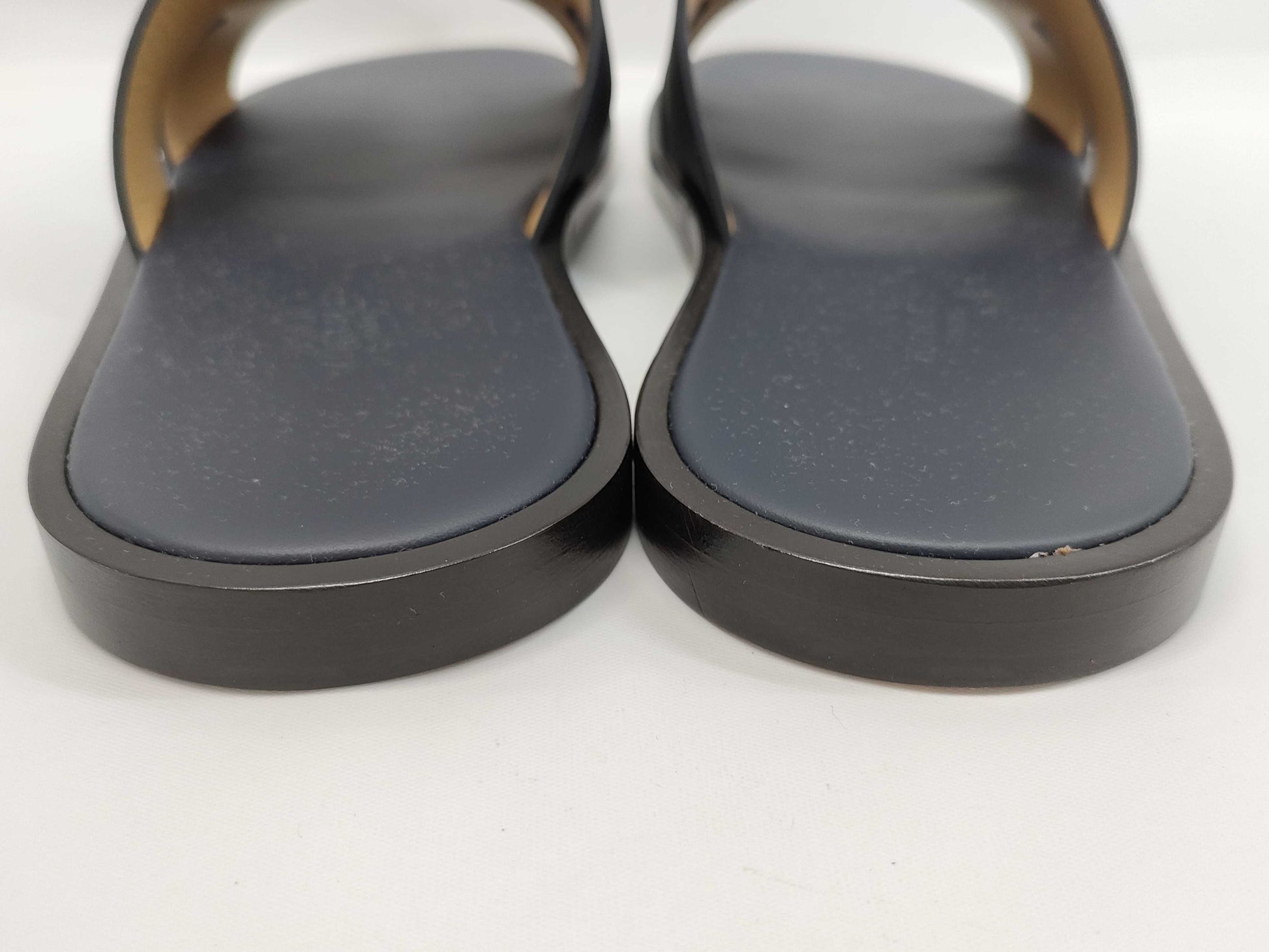 HERMES Sandals "Izmir" Marine Size: 41 Sandals