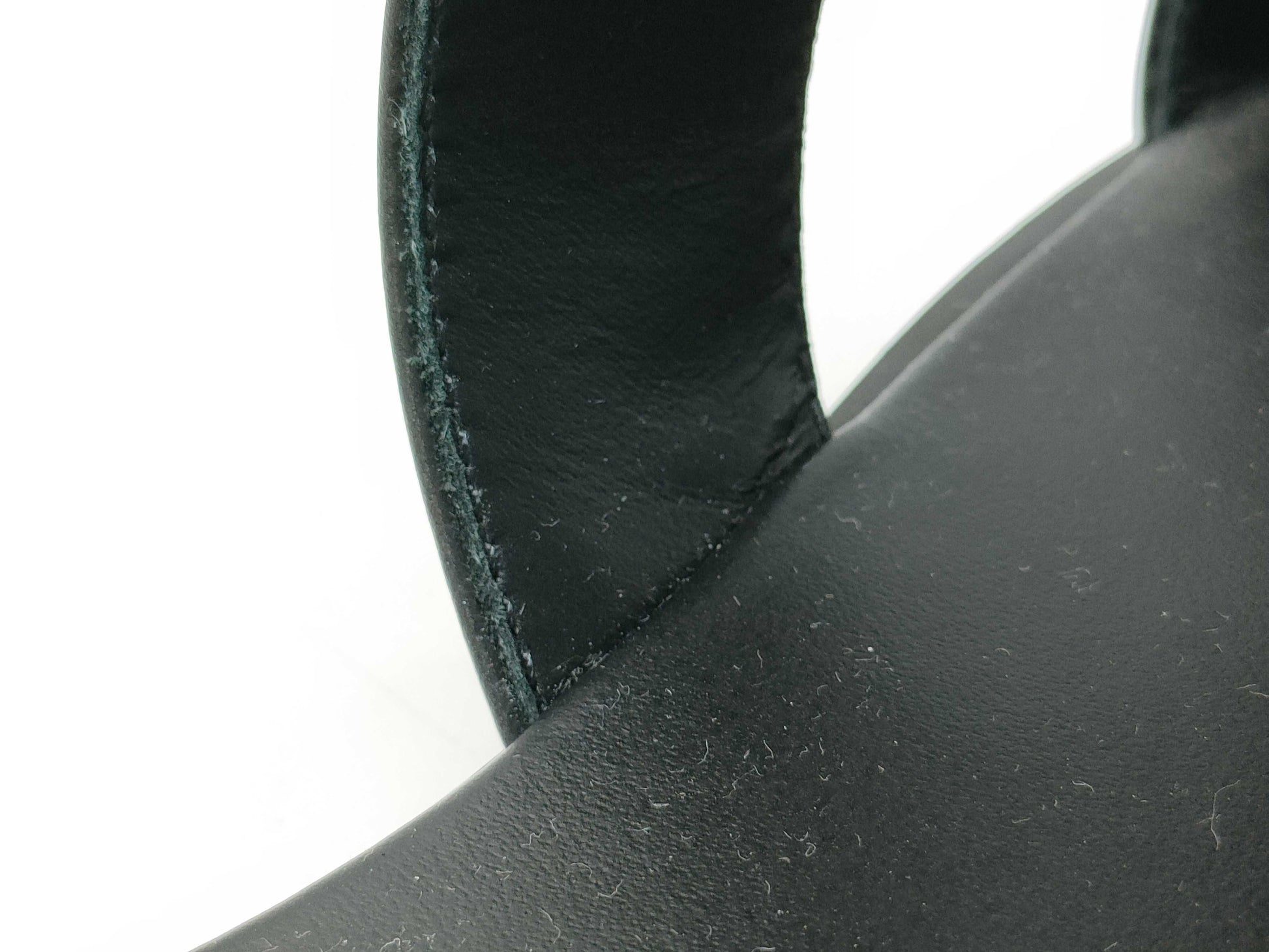 HERMES Sandals "Oran" Black Size: 35.5 Sandals