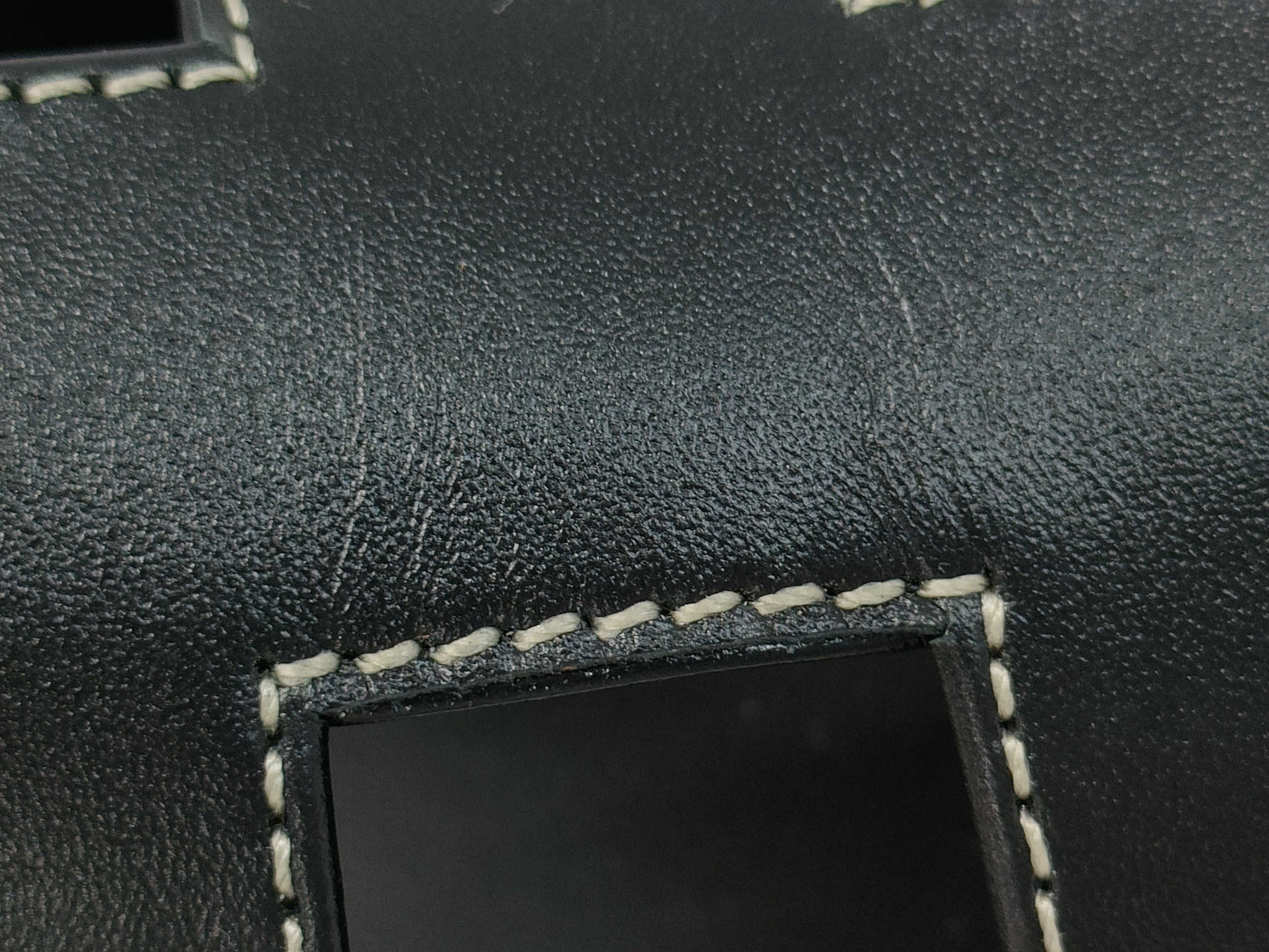 HERMES Sandals "Oran" Black Size: 35.5 Sandals