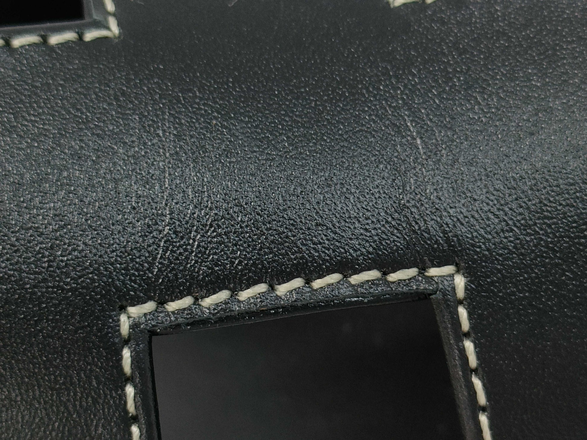 HERMES Sandals "Oran" Black Size: 35.5 Sandals