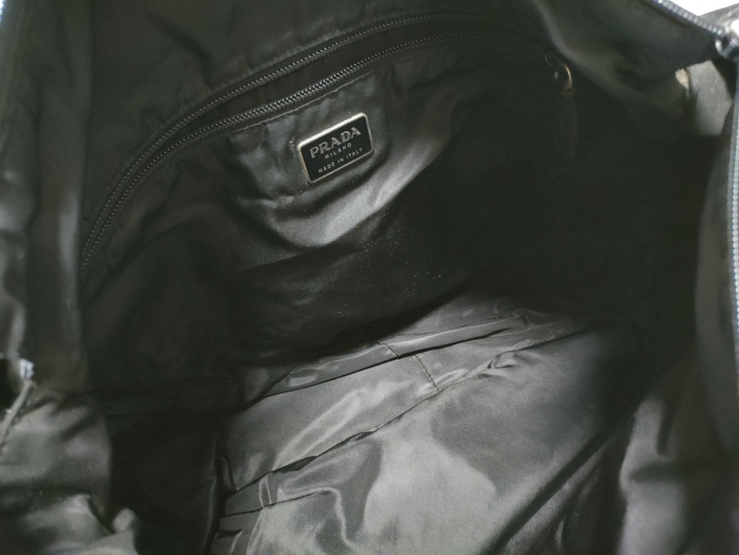 PRADA Nylon Prada Tessuto Shoulder Bag