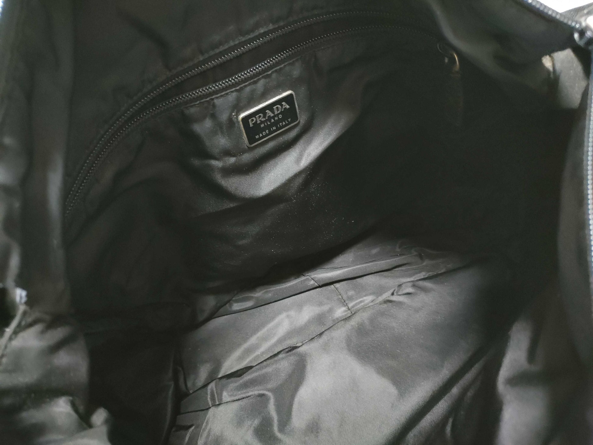 PRADA Nylon Prada Tessuto Shoulder Bag