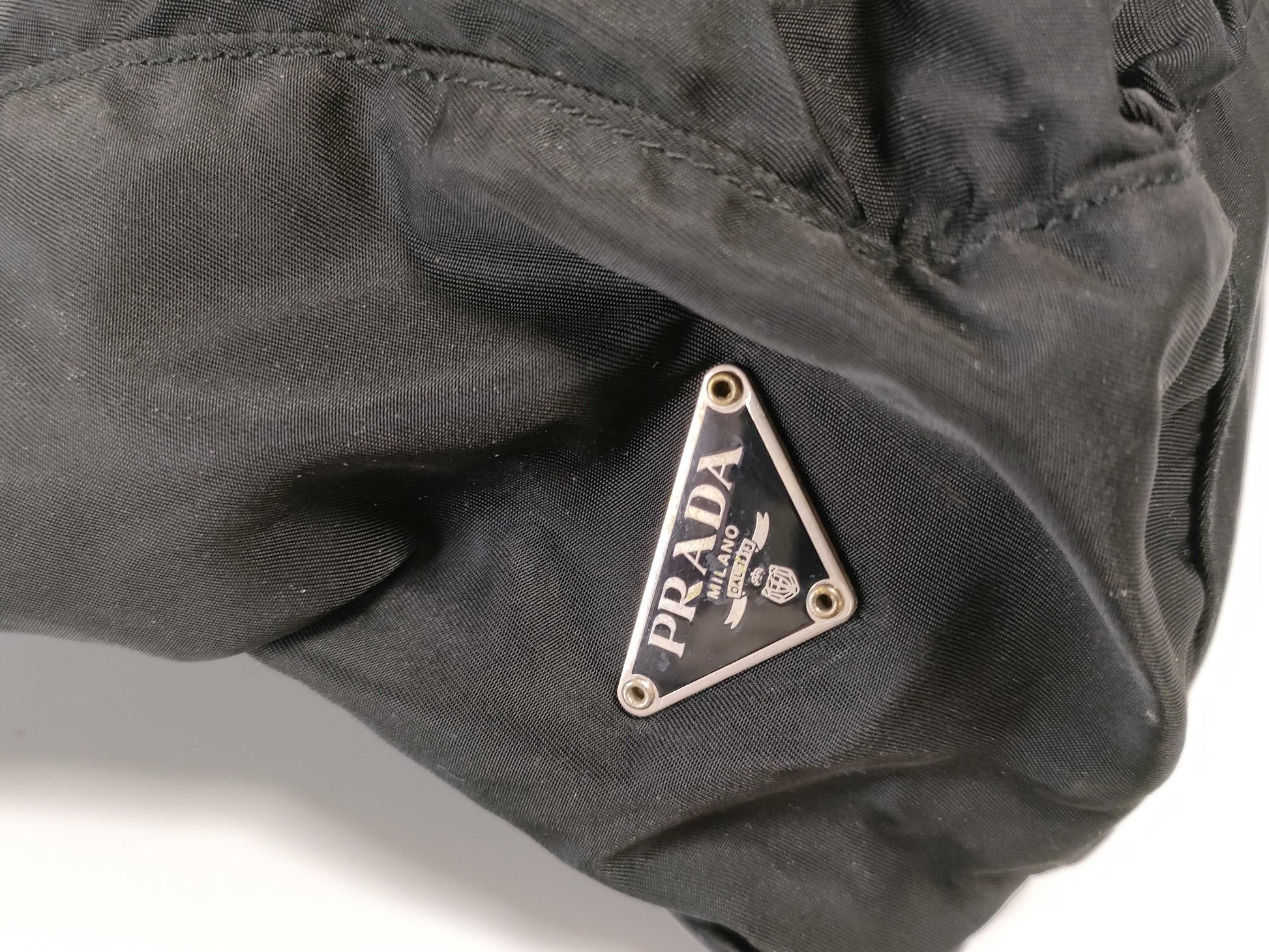 PRADA Nylon Prada Tessuto Shoulder Bag