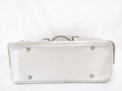 BURBERRY BURBERRY Leather Nova Check Handbag Handbag