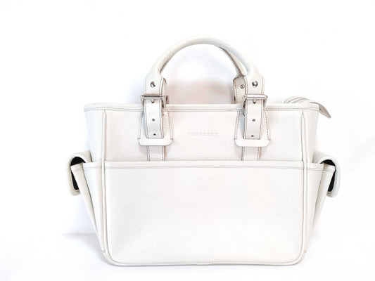 BURBERRY BURBERRY Leather Nova Check Handbag Handbag