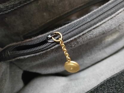 GUCCI Bamboo Diana Tote Bag in Black Leather