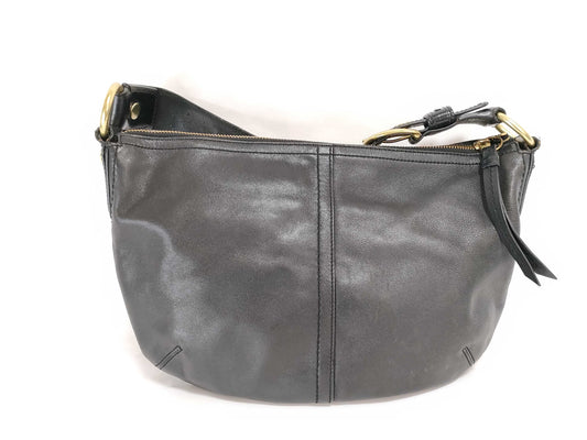COACH Leather Black One-Shoulder Soho Shoulder Bag