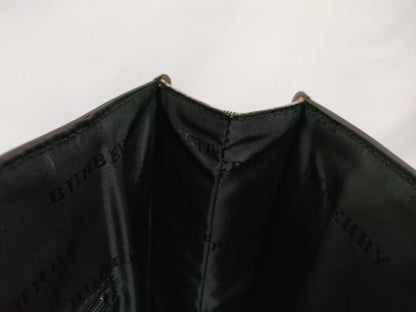 BURBERRY Nova Check Tote Bag with Logo Plate