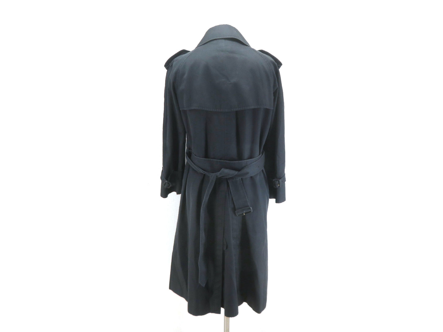 BURBERRY London Nova Check Trench Coat with Liner, Black
