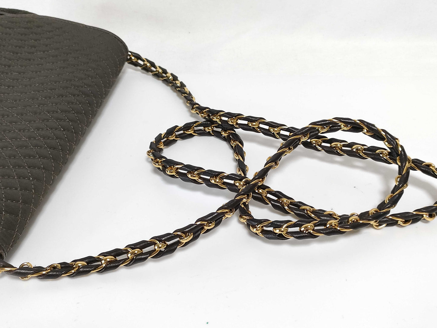 BALLY BALLY Chain Shoulder Bag Quilted Shoulder Bag