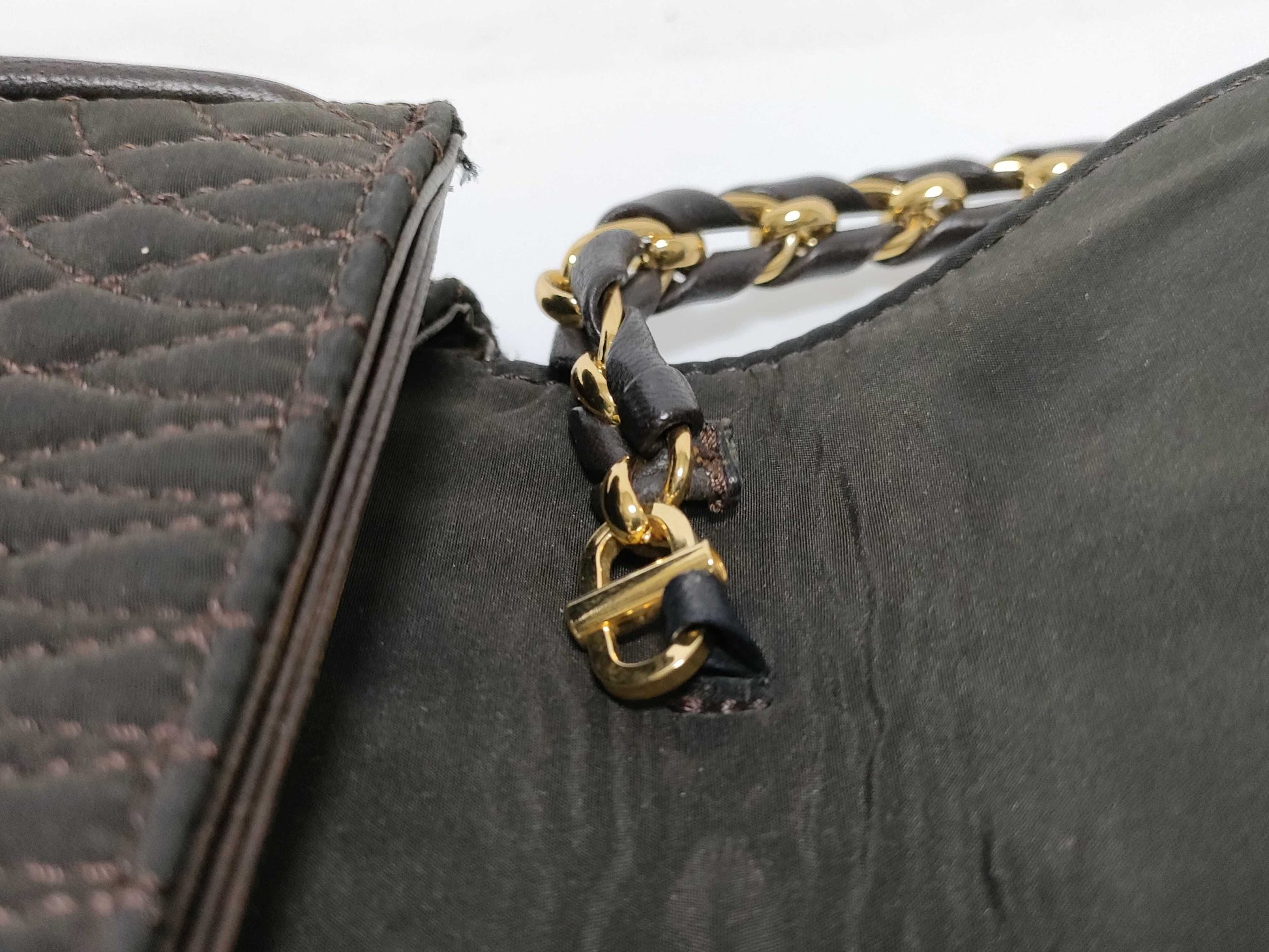 BALLY BALLY Chain Shoulder Bag Quilted Shoulder Bag