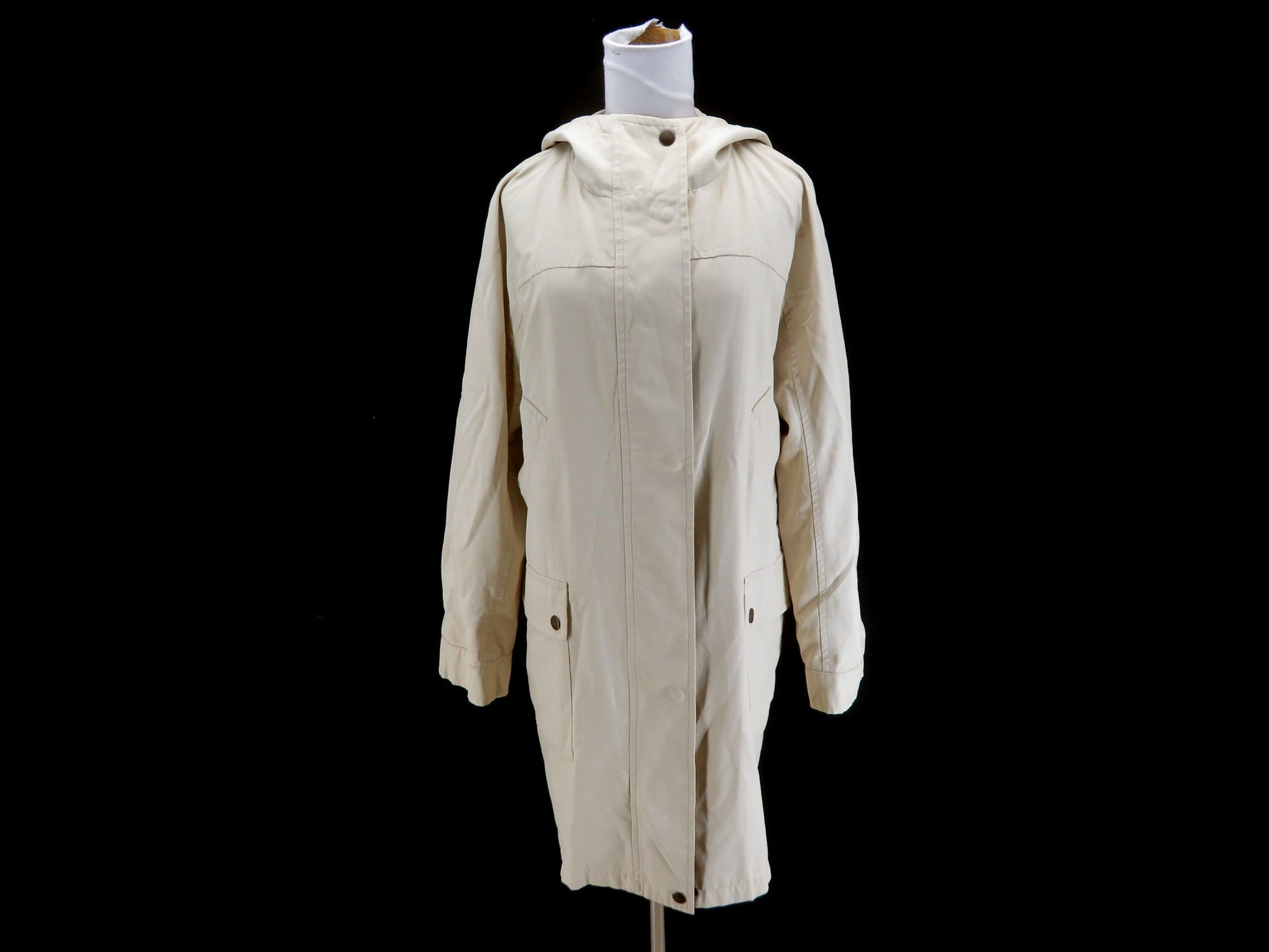 Max Mara Max Mara Nylon Hooded Coat Jacket