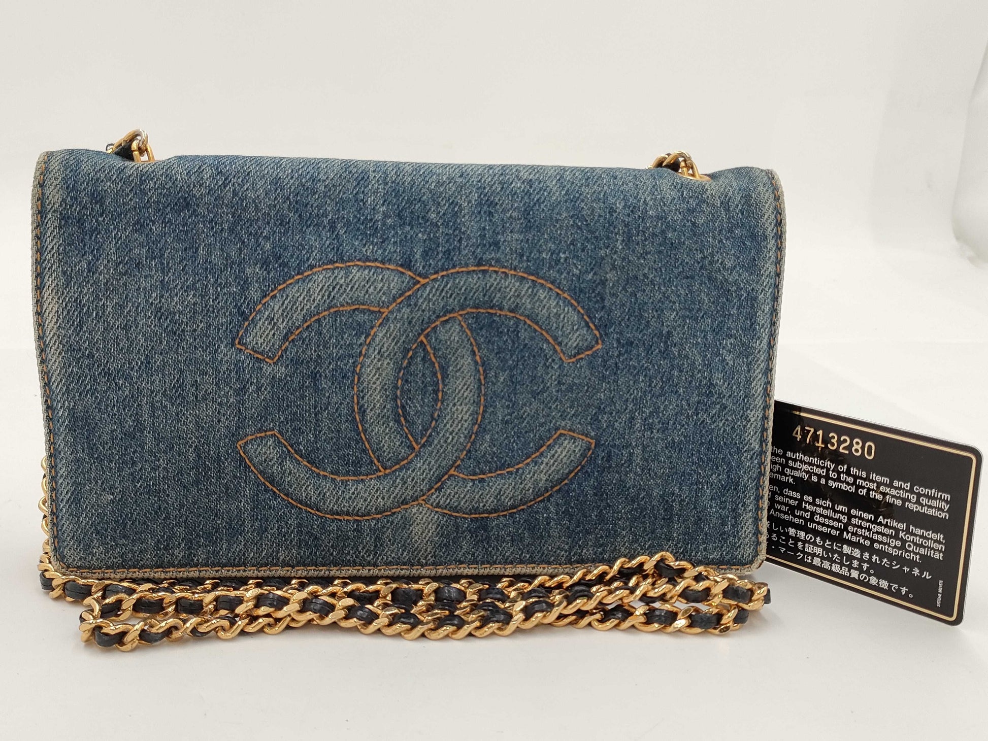 CHANEL Chanel Bag Denim Shoulder Bag