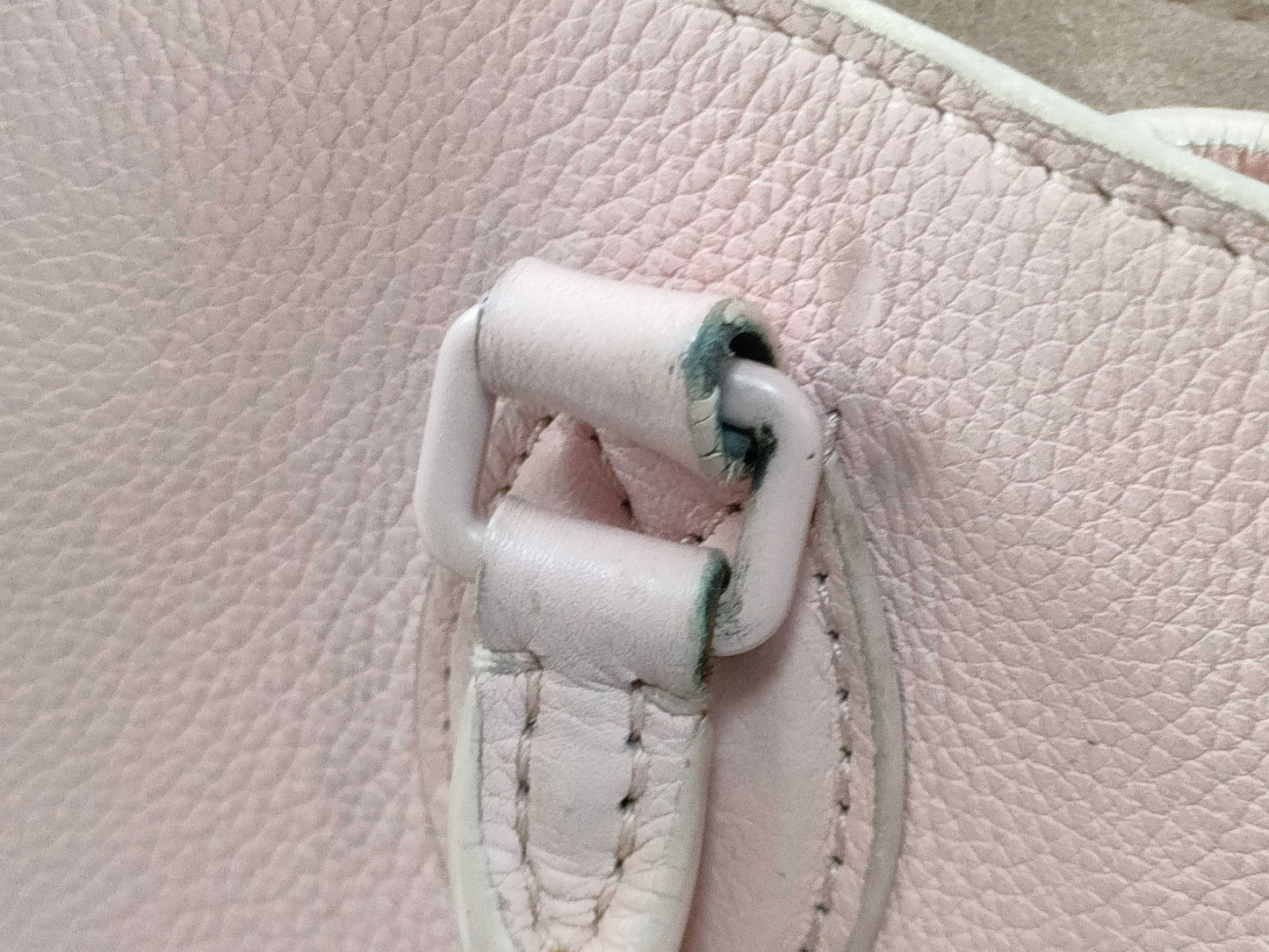 LOUIS VUITTON AR 0260 RFID Verified LV Rock Meat PM Tote Bag