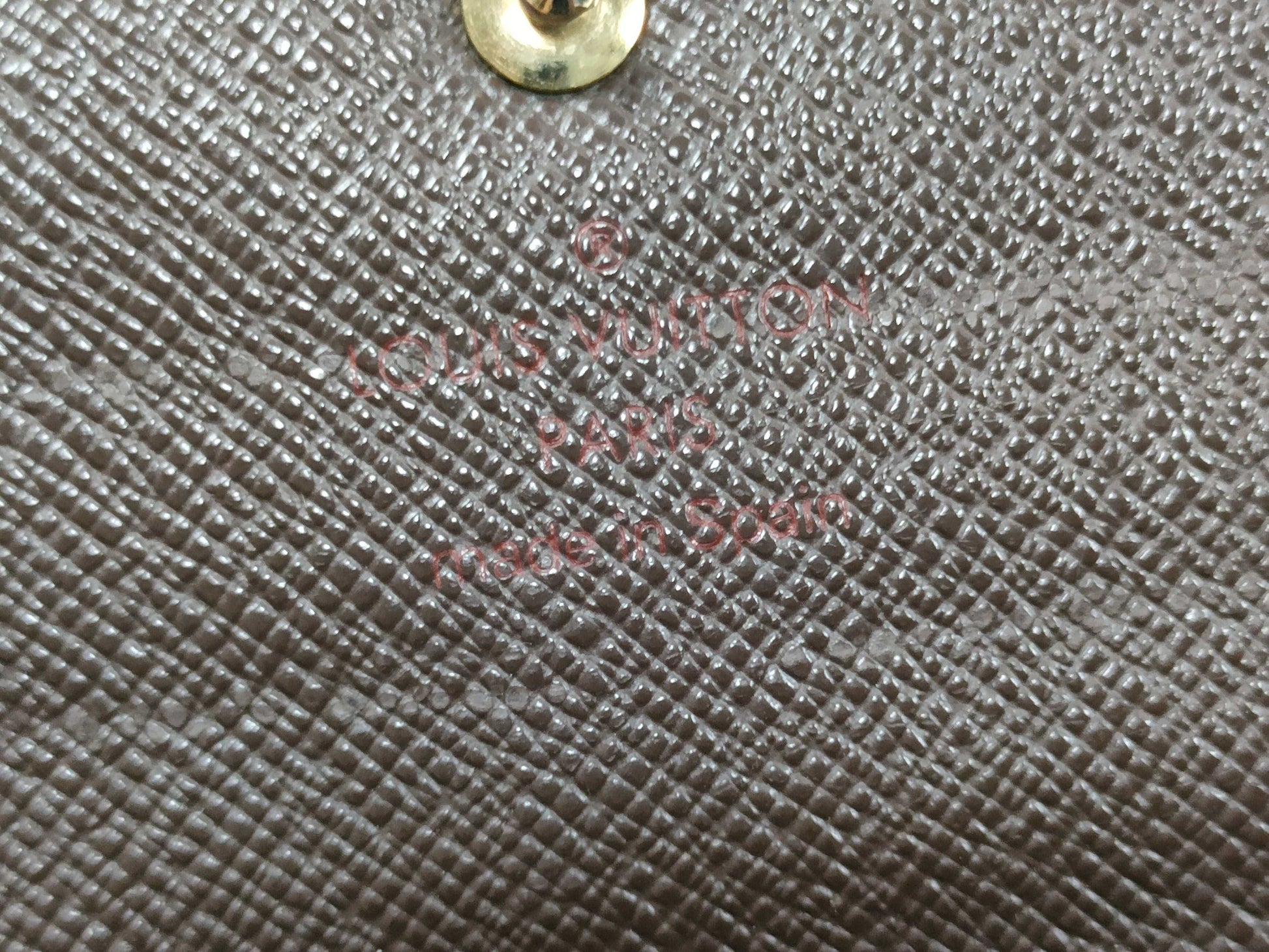 LOUIS VUITTON CA 2018 RFID Unverified Damier LV Damier International M67217/CA2018 Wallet