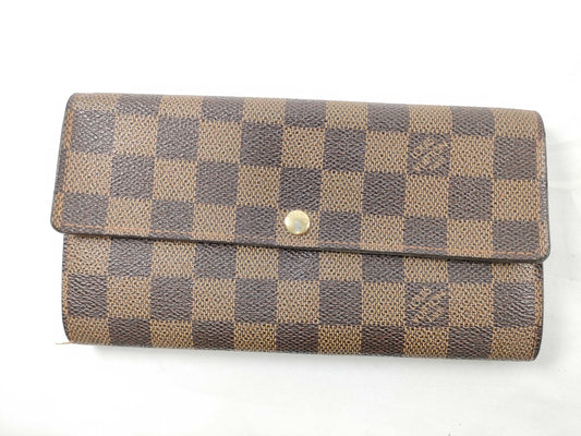 LOUIS VUITTON CA 2018 RFID Unverified Damier LV Damier International M67217/CA2018 Wallet