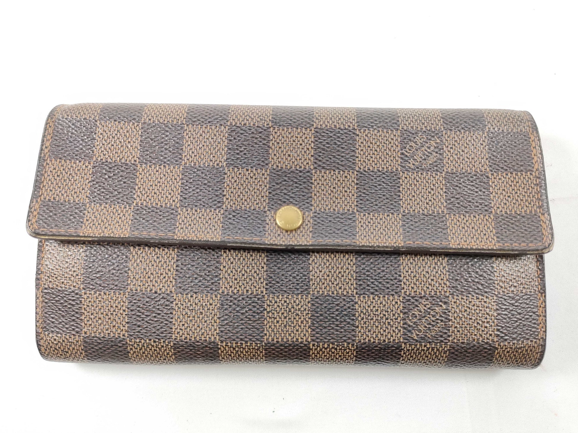 LOUIS VUITTON CA 0035 RFID Unverified Monogram LV Damae Sara N61734/CA0035 Wallet