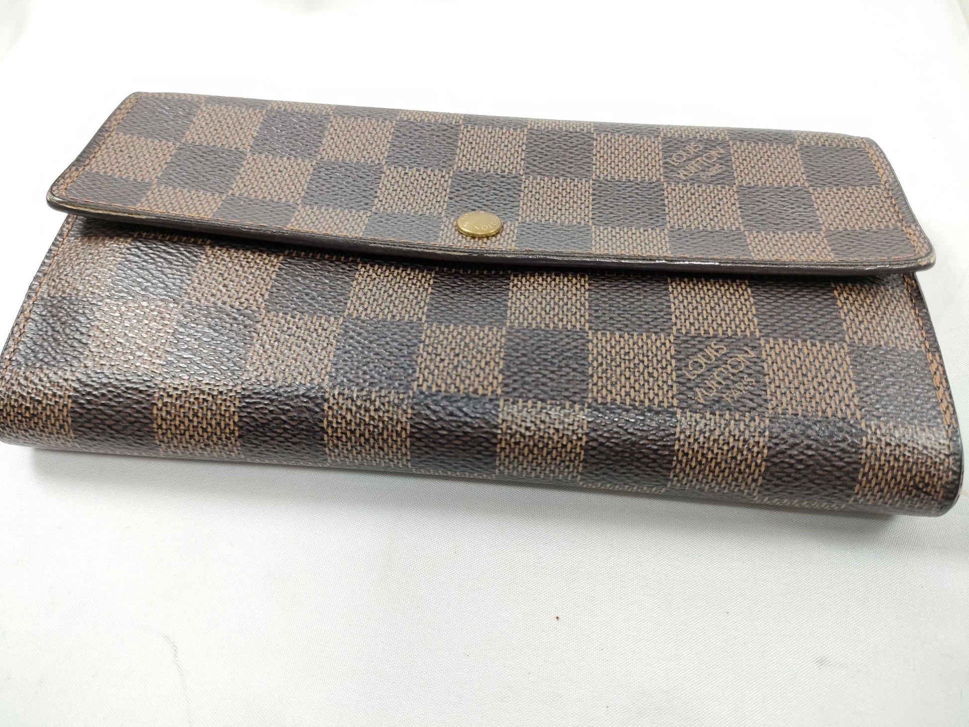 LOUIS VUITTON CA 0035 RFID Unverified Monogram LV Damae Sara N61734/CA0035 Wallet