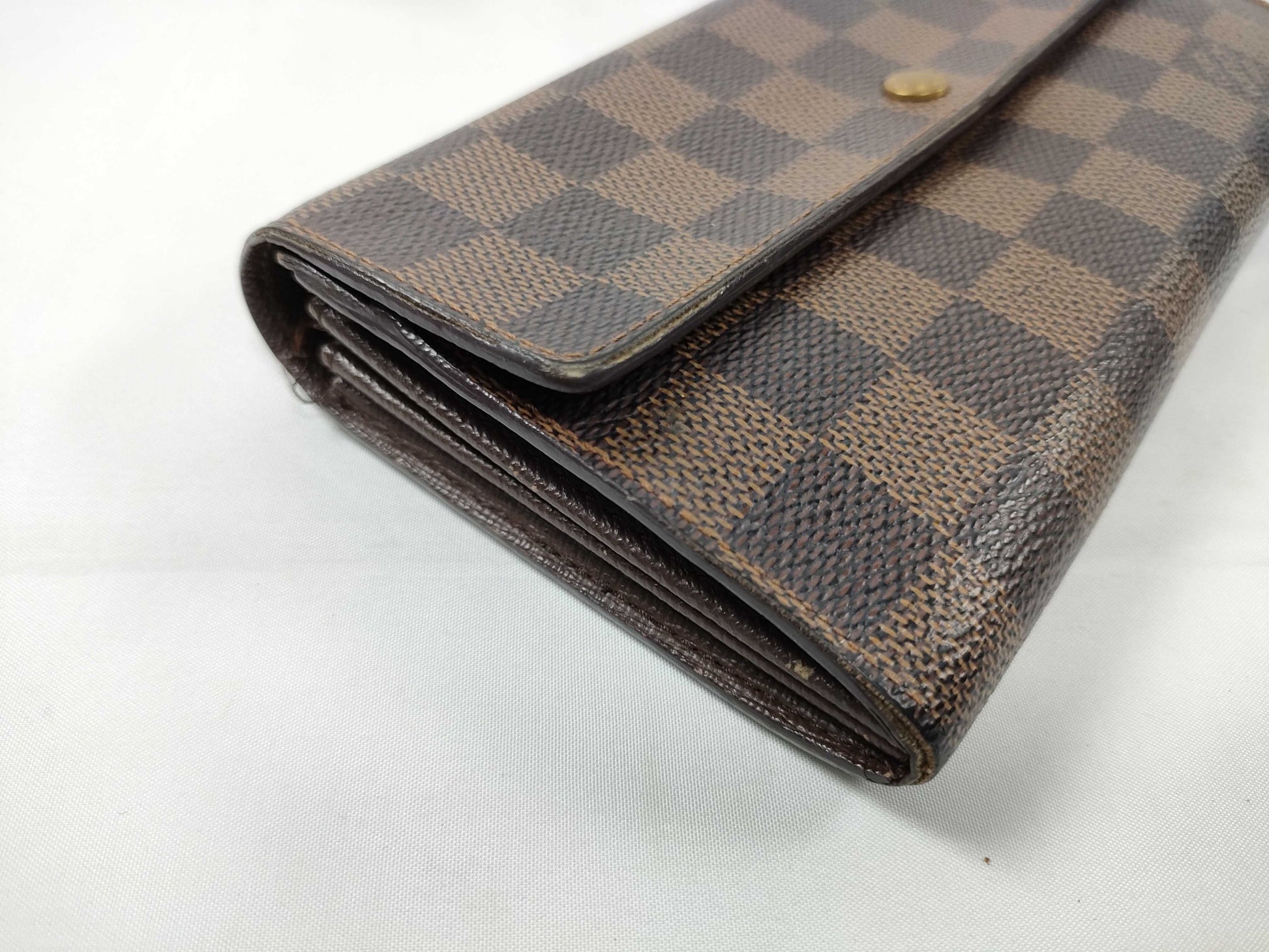LOUIS VUITTON CA 0035 RFID Unverified Monogram LV Damae Sara N61734/CA0035 Wallet