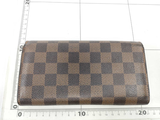 LOUIS VUITTON CA 0035 RFID Unverified Monogram LV Damae Sara N61734/CA0035 Wallet