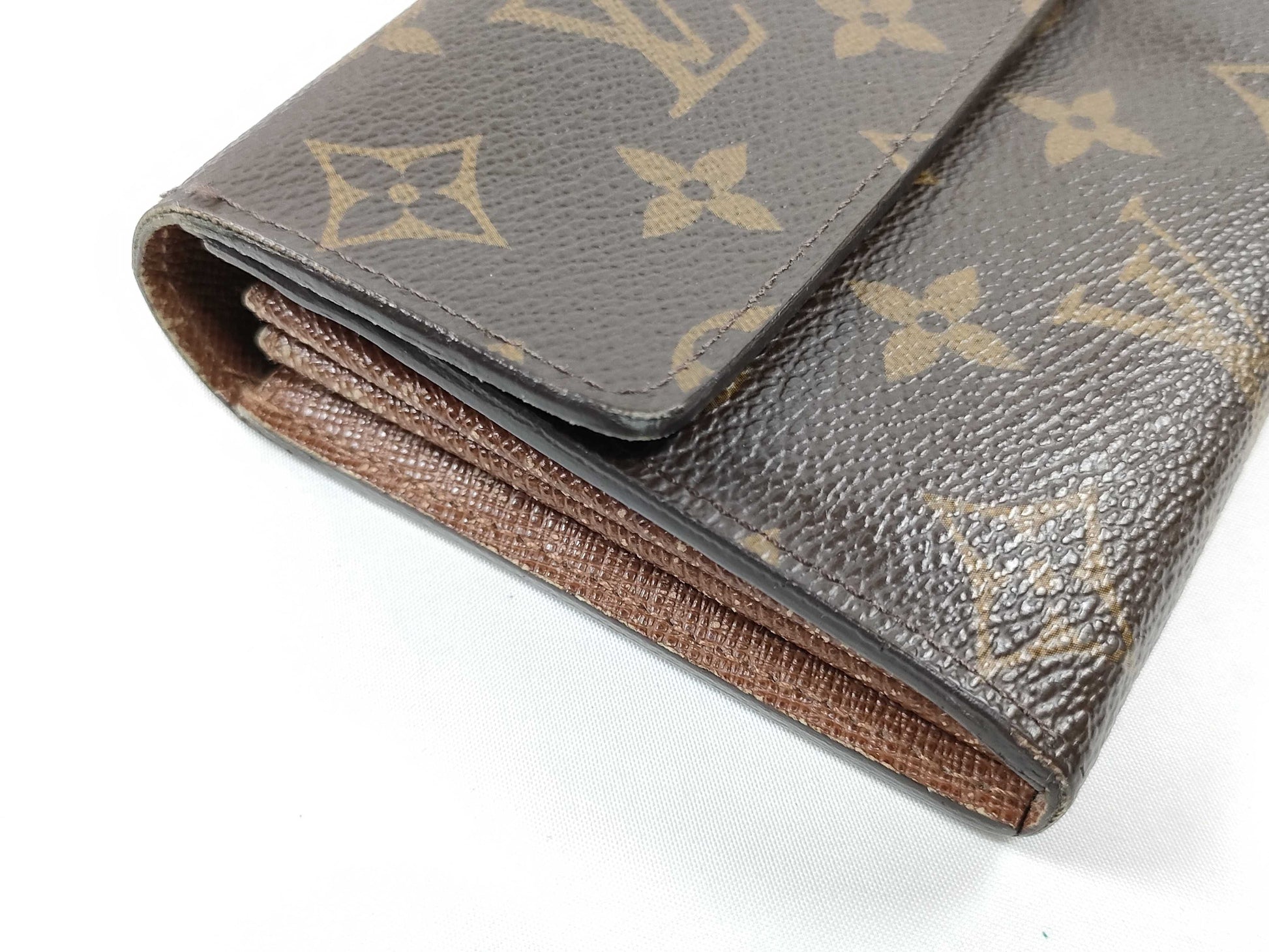 LOUIS VUITTON CA 0112 RFID Unverified Monogram Louis Vuitton Long Wallet