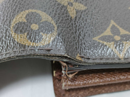 LOUIS VUITTON CA 0112 RFID Unverified Monogram Louis Vuitton Long Wallet