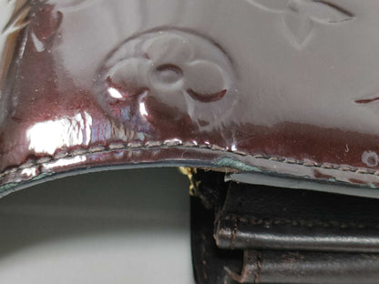 LOUIS VUITTON TN 1102 RFID Unverified Vernis LV Vernis Aultefeuille Sarah Wallet