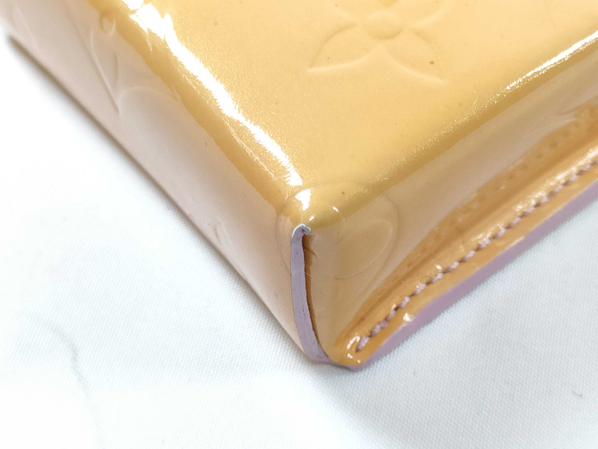 LOUIS VUITTON TH 0929 RFID Unverified Vernis Cigarette Case Shoulder Bag