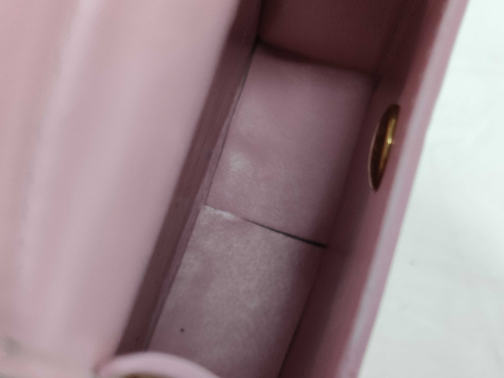 LOUIS VUITTON TH 0929 RFID Unverified Vernis Cigarette Case Shoulder Bag