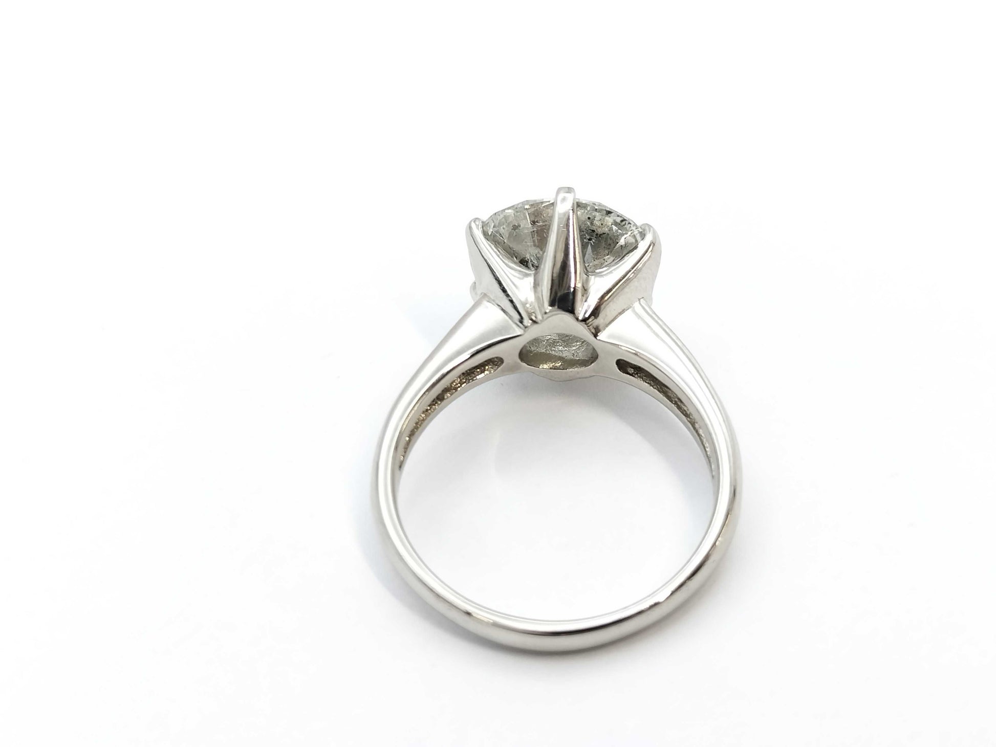 D5.040ct FD0.22ct PT900 7.7g Ring 
