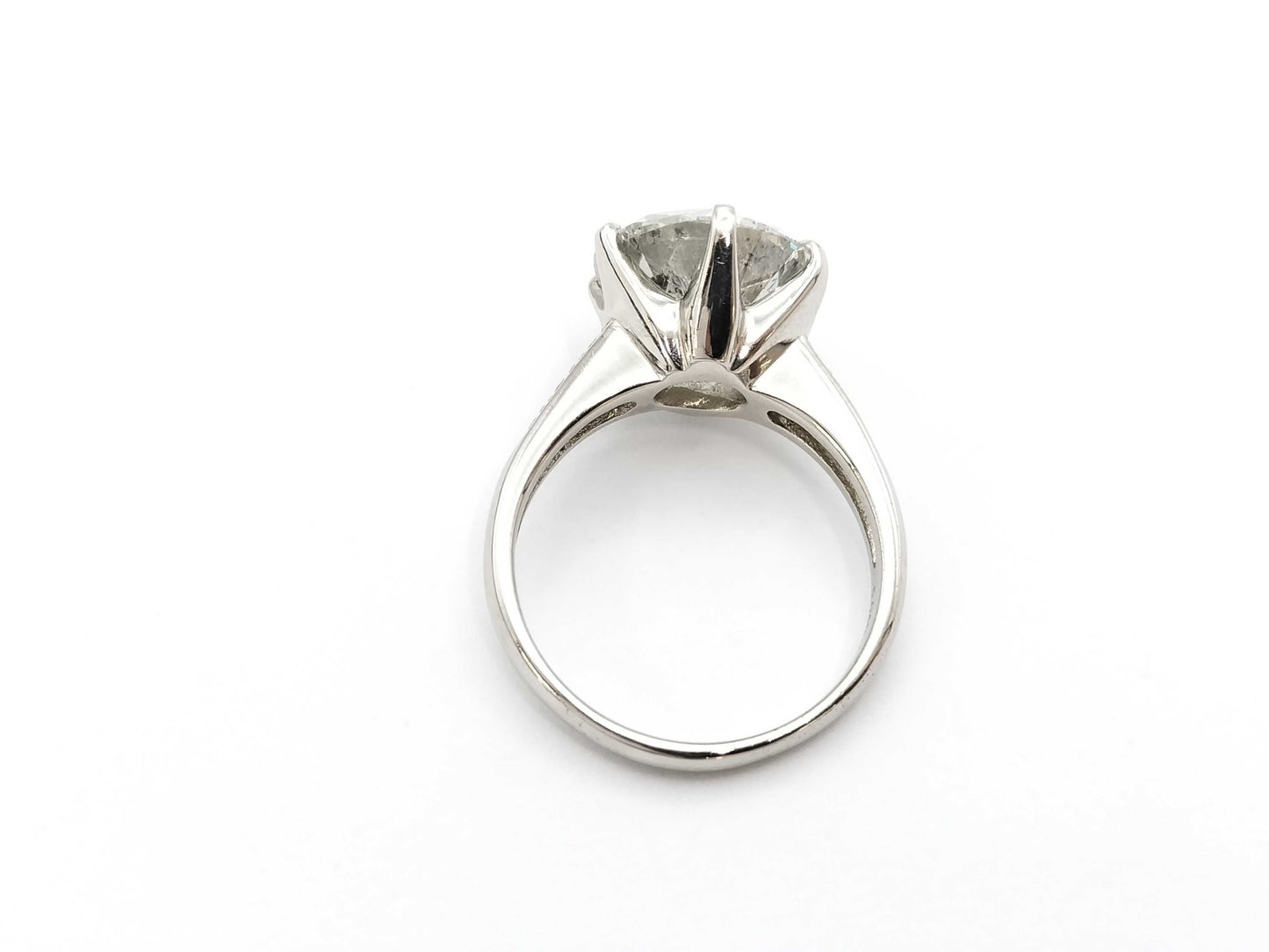 D5.040ct FD0.22ct PT900 7.7g Ring 