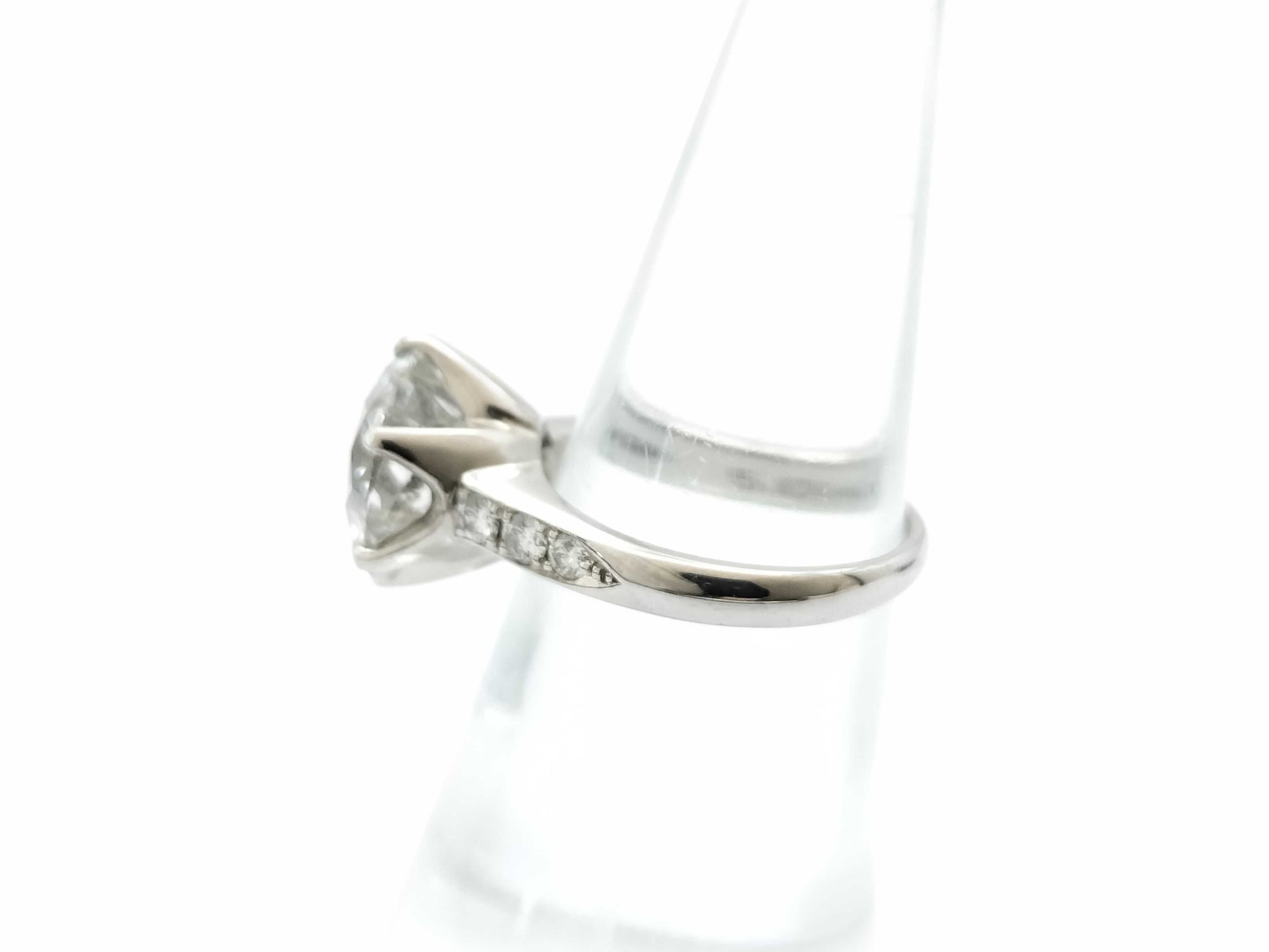 D5.040ct FD0.22ct PT900 7.7g Ring 