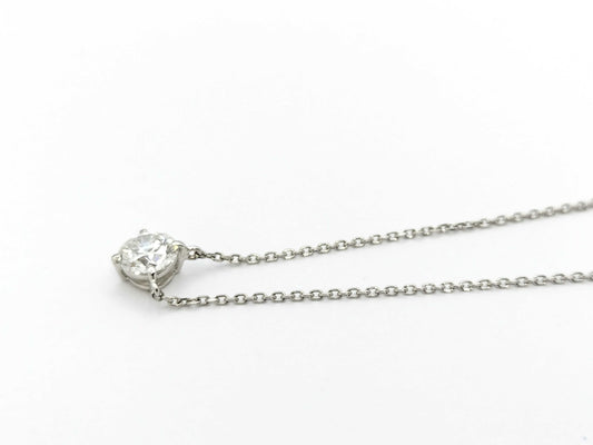 D0.605ct PT900/850 2.4g Necklace 