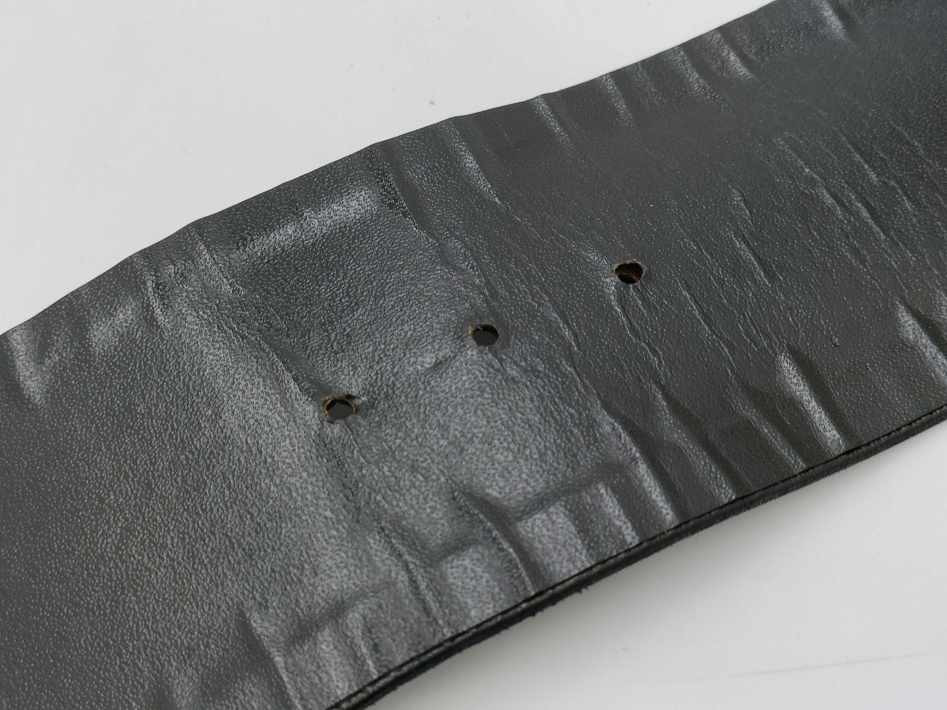 CHANEL Waist Leather GP Black Gold Belt