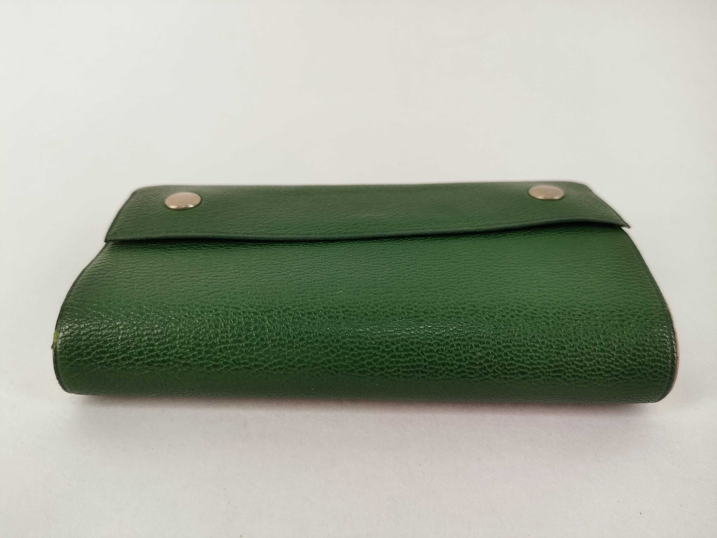 HERMES Cahier Rail Roll with Z Engraving, Green, Other Accessories