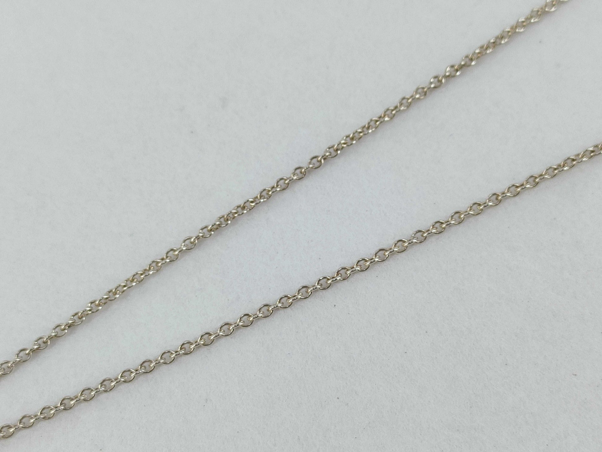 Tiffany & Co. Open Heart Tiffany Open Heart Navy 925 Silver Necklace