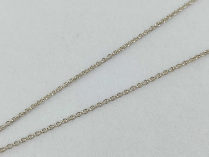 Tiffany & Co. Open Heart Tiffany Open Heart Navy 925 Silver Necklace