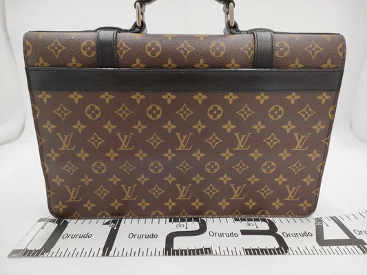 CHANEL Louis Vuitton Monogram Macassar Rally M92292 Business Bag