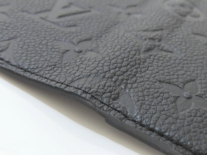 LOUIS VUITTON Monogram Empreinte iPhone 11 Folio Noir M69709 Other Accessories