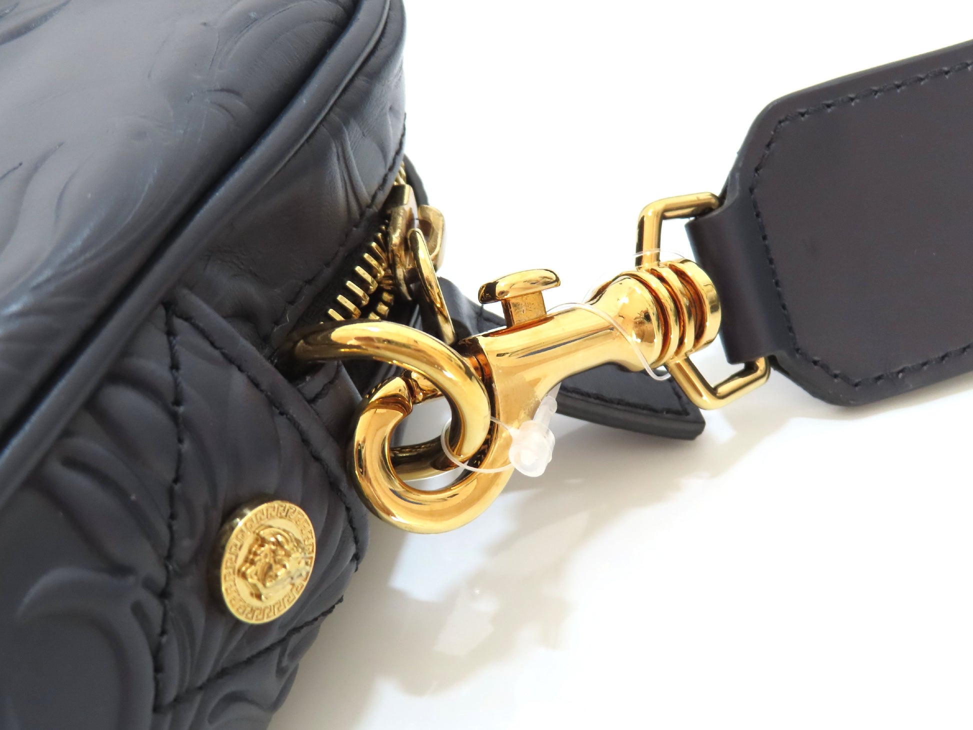 VERSACE Medusa Shoulder Bag Navy