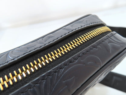 VERSACE Medusa Shoulder Bag Navy