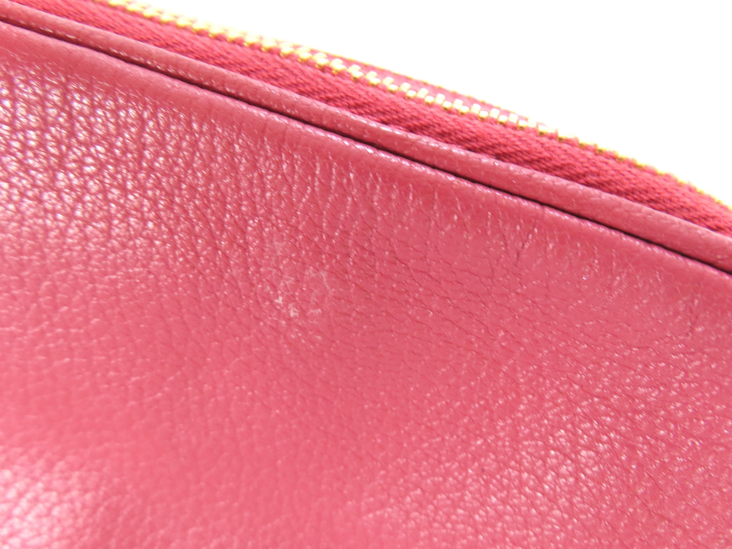 Miu Miu Madras Mini Shoulder Pouch, Goatskin, Pink, 197B Bag