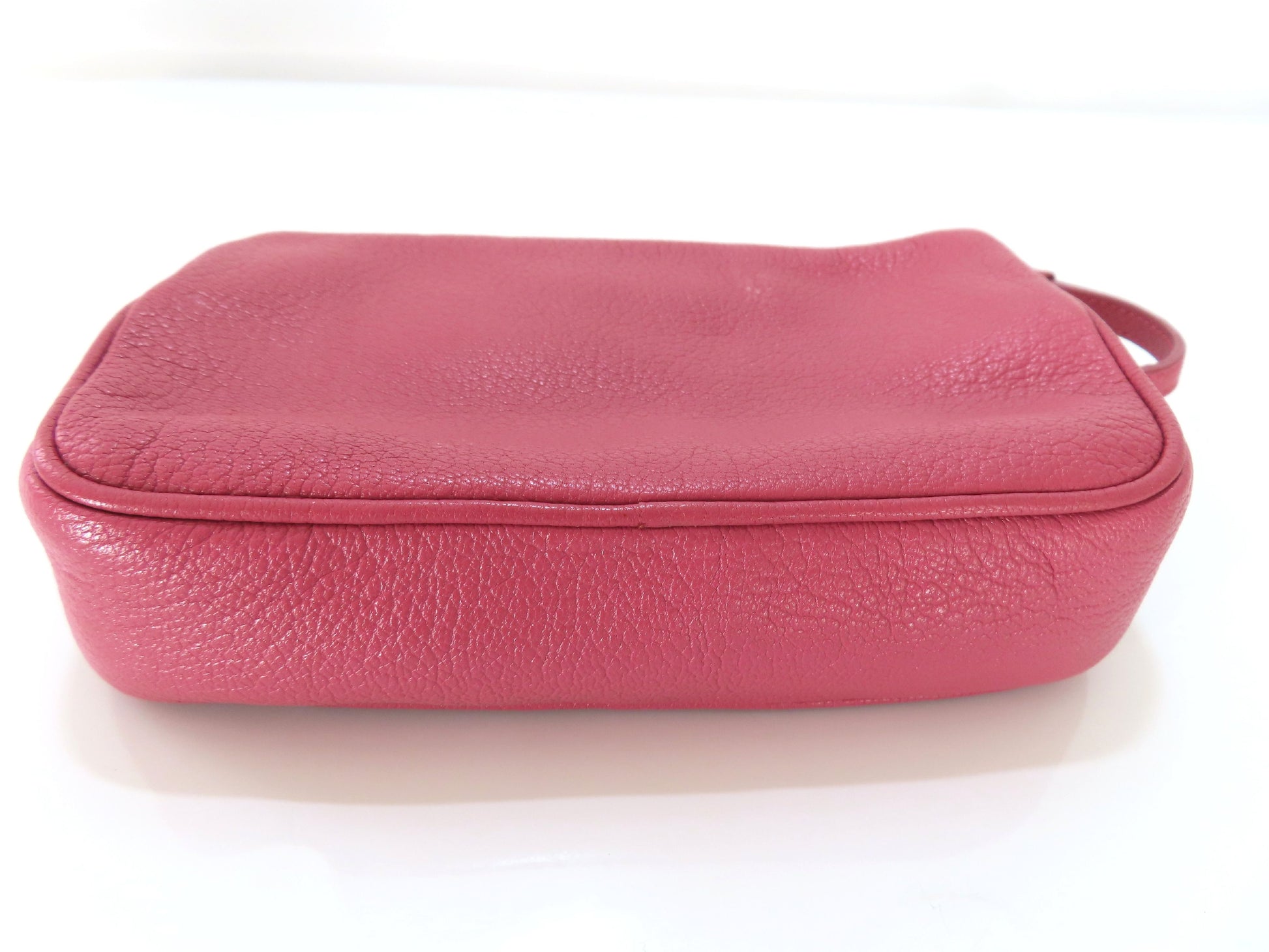 Miu Miu Madras Mini Shoulder Pouch, Goatskin, Pink, 197B Bag