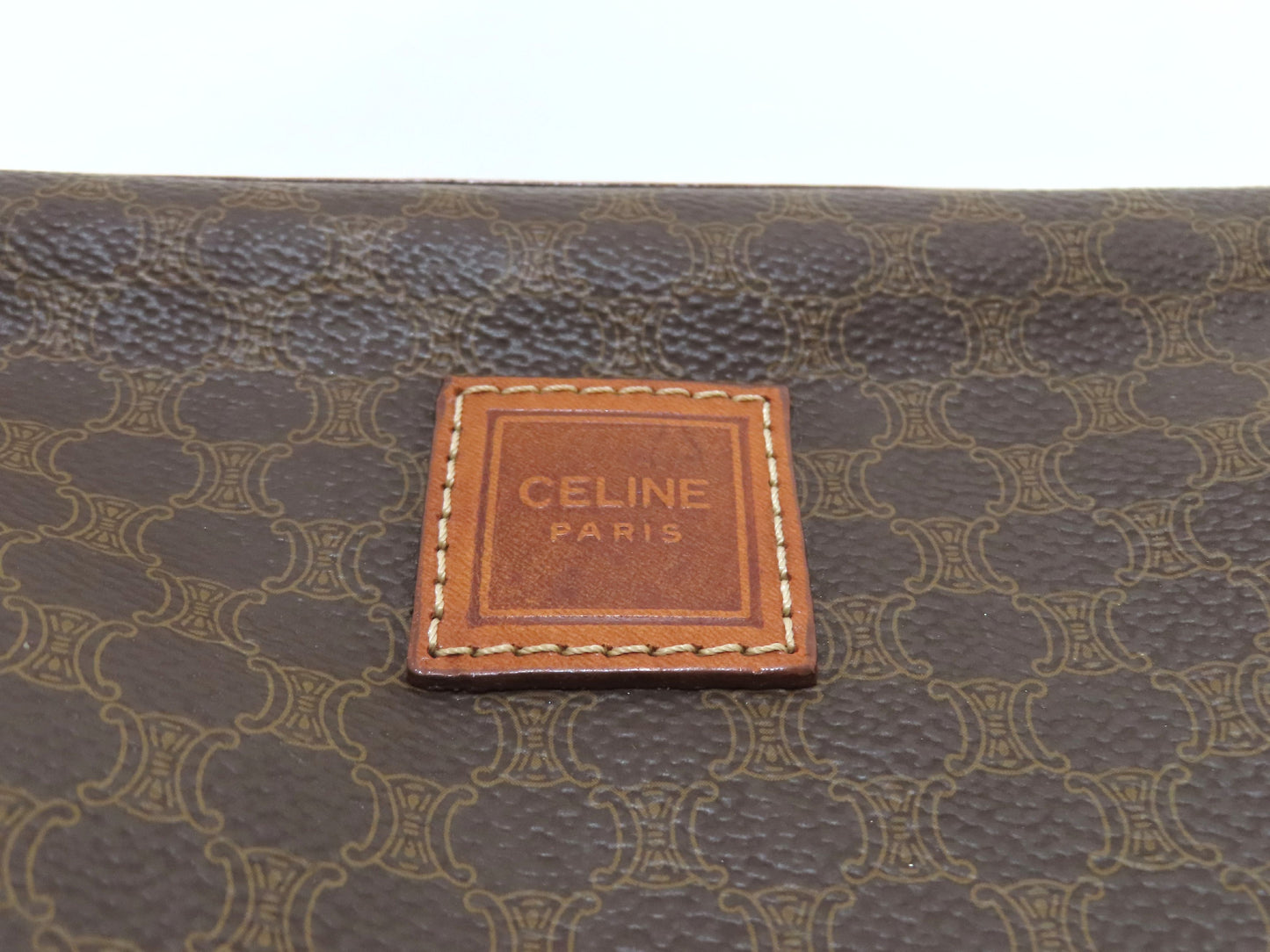 CELINE Macadam Second Bag Brown