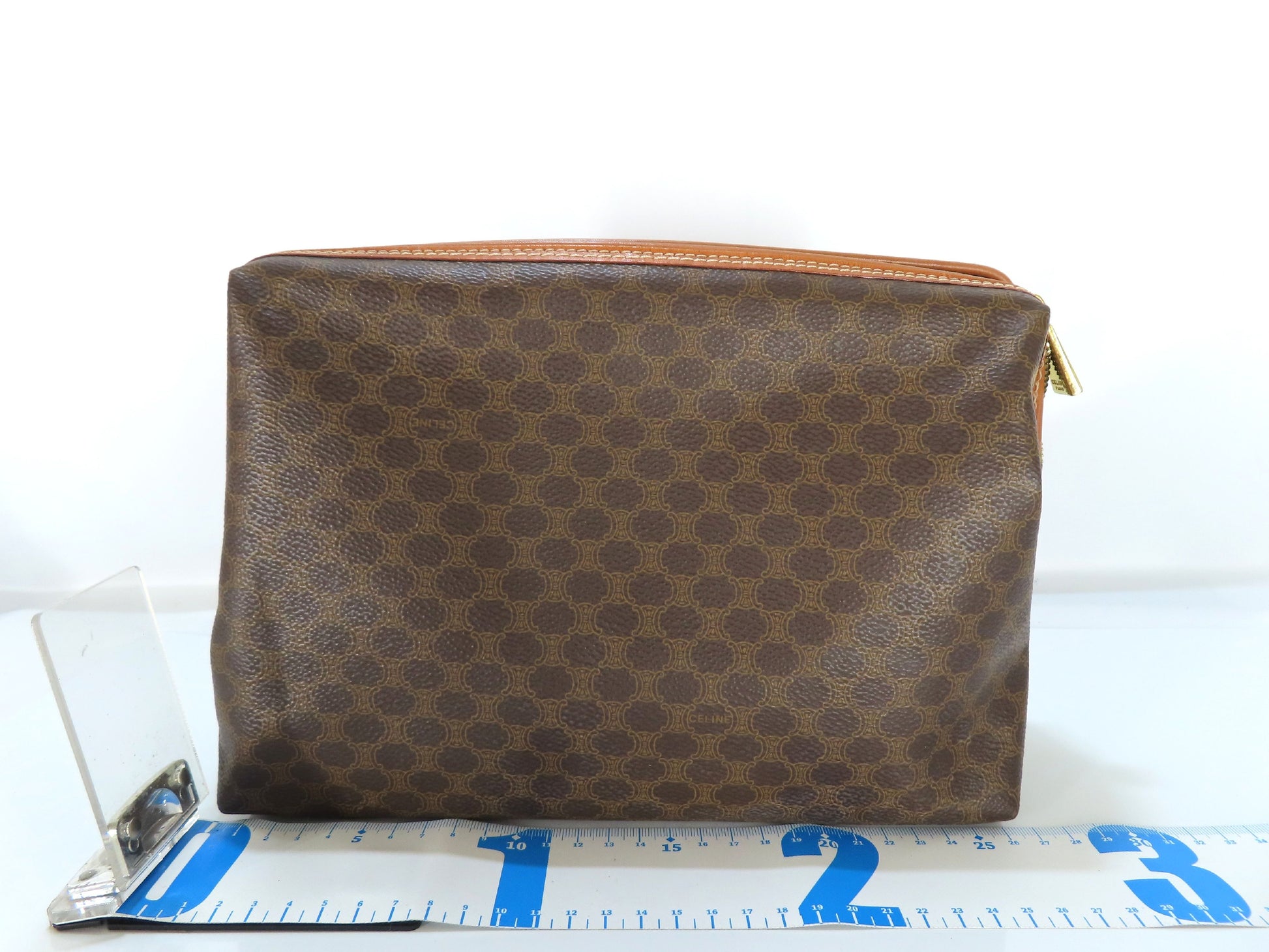 CELINE Macadam Second Bag Brown