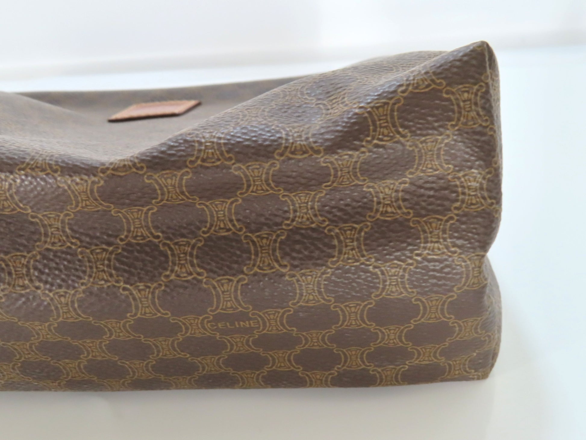 CELINE Macadam Second Bag Brown