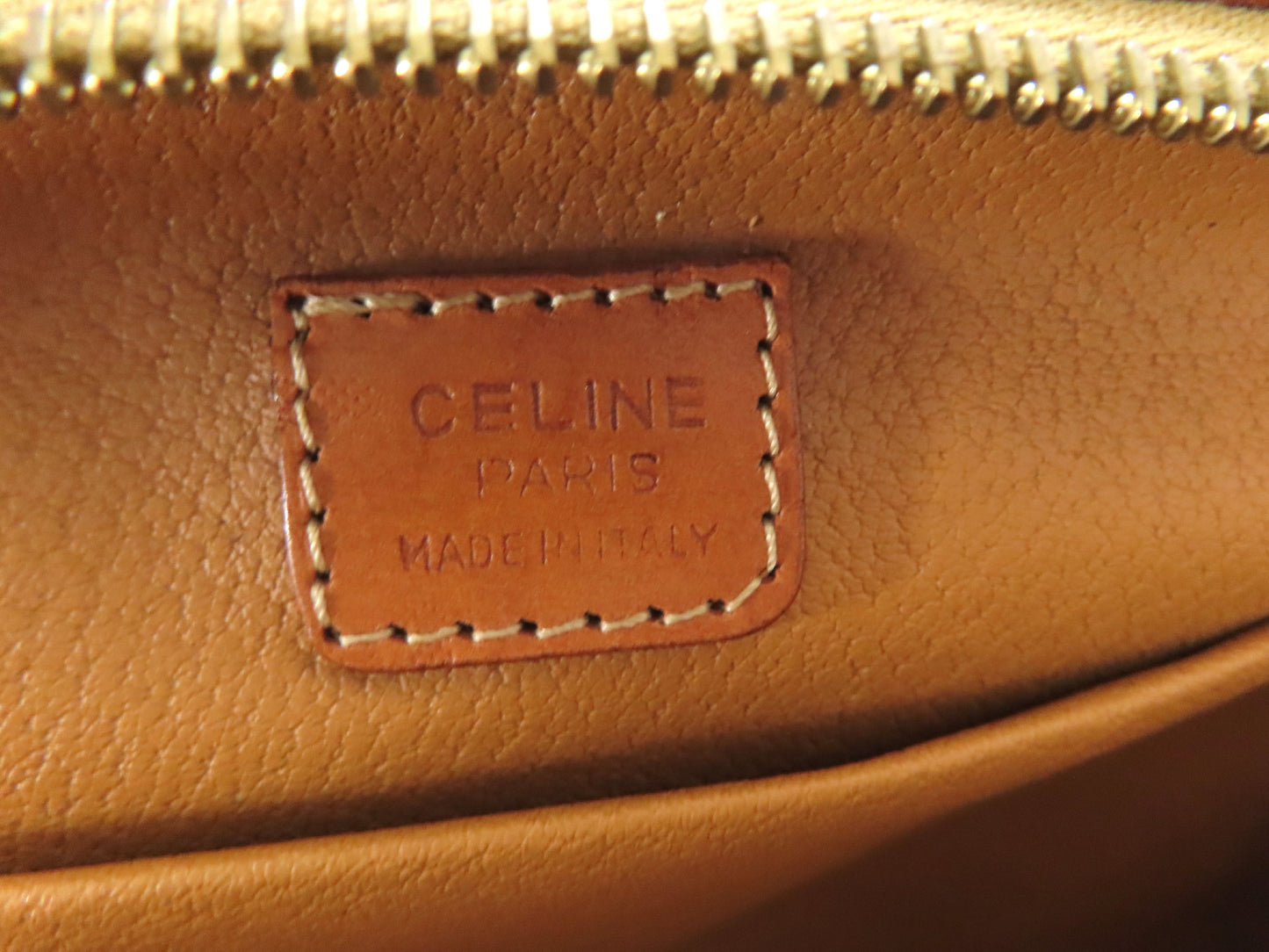 CELINE Macadam Second Bag Brown